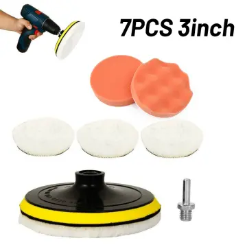 15pcs/set Polishing Buffing Wheel Plish Pads Mop Drill Kit For