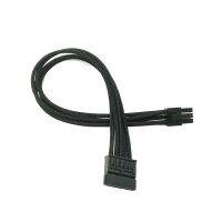 Single Sleeved 6Pin to SATA Modular Power Cable for Corsair Type 4