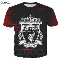 2023 In stock liverpool hot t-shirts f.c. 3d print men slim t-shirts，Contact the seller to personalize the name and logo