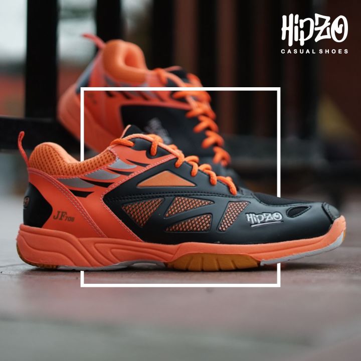 Sepatu Pria Wanita Badminton M048 Original Hipzo Sepatu Olahraga Lari Sneakers Bulutangkis