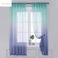 JERUSAL Organza แผงเชียร์ผ้าพันคอตกแต่งหน้าต่างสำหรับห้องนั่งเล่นห้องนอนม่านผ้าทูลแผงบำรุงรักษาหน้าต่างม่านประดับตกแต่งบ้านผ้าม่านใยสังเคราะห์