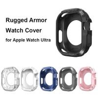 Cover Case for apple watch Ultra Band 49mm Protective Soft Silicone TPU Cover case 49 mm iWatch Series Ultra accessories