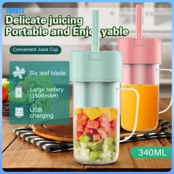 USB Rechargeable Cordless and Portable Juicer (Battery 1500 mAh) (35W, - Grey