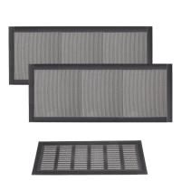 Floor Vent Covers Magnetic Air Vent Screen Register Trap Easy to Install Rectangle Magnetic Air Vent Covers for Home Wall Floor Ceiling Air Vent Filters thrifty