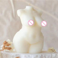 3D Mood Moulds Resin Candle For Figure Epoxy DIY Molds Plaster Soup Making Female Sexy Silicone Body