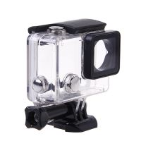 【In Stock】 hhctty เคสกันน้ำสำหรับ Hero 4 Hero3 + Hero 3,กล่องป้องกันใต้น้ำอุปกรณ์เสริม Go Pro