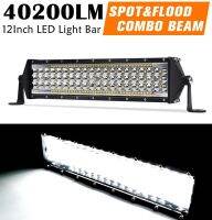 ไฟตัดหมอกขับลำแสง Flood Combo แท่ง Led ขนาด12นิ้วสำหรับรถยนต์รถบรรทุกของเล่นรถแทรกเตอร์4x กันน้ำ4 Suv Atv Utv