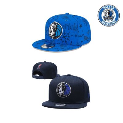 ♘ Ready Stock NBA Basketball Cap Dallas Mavericks Unisex Sports Cap Adjustable Sun Hat Fashion Cap