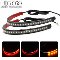 BJMOTO คู่สากลที่มีความยืดหยุ่นรถจักรยานยนต์แสง3528 LED SMD แถบรถหางเลี้ยวไฟเบรกสำหรับรถ A รถบรรทุก SUV