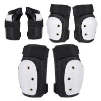 Knee Pads Elbow Pads and Wrist Guards 6 in 1 Skateboard Protective Gear for Cycling Inline Skate and Scooter