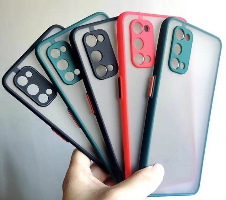 เคสโทรศัพท์-case-samsung-a14-a24-a34-a54-a52-a53-a52s-a04-a04s-a03-a03s-a02-a02s-a13-a12-s21fe-s23-s23plus-a73-a23-a33-เคสกันกระแทก-ปุ่มสีผิวด้าน-เคสกันรอยกล้อง-ขอบนิ่มหลังแข็ง