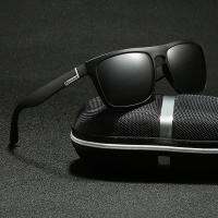 Luxury Mens Polarized Sunglasses Brand Designer Square Vintage Driving Sun Glasses UV400 Male Eyewear SunGlasses for Women Men