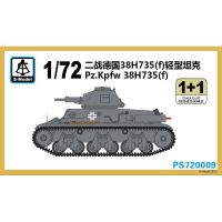 S-รุ่น1/72 PS720009 Pz.Kpfw 38H735 (F) พลาสติกชุดประกอบโมเดล