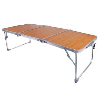 Outdoor   Camping   Portable   Folding   Aluminum   Alloy   Table    36 . 22   . 54   x Edge Corner Guards