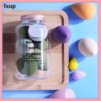 ฟองน้ำล้างเครื่องสำอางค์ผสมรองพื้นรูปทรงไข่แห้งและเปียกแฟชั่น FXUP พัฟฟองน้ำเครื่องสำอางความงามของผู้หญิง