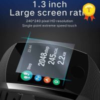 large Colorful Touch Screen Fitness tracker Smart Bracelet Blood Pressure Heart Rate Monitor Smart Band Wristband pedometer  Pedometers