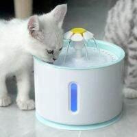 【JCHEN pet supplie】ชามน้ำดื่มอัตโนมัติสำหรับสุนัข Cat Waterwith Filter Pet Drinking Electric Dispenser Cats Drinker USB Powered