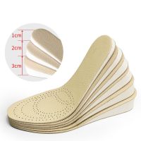 ✿◄™ Height Increase Insoles Memory Foam Leather Comfort Breathable Invisible Inserts Pad Increased Cushion Height Increase Insole