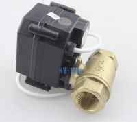 วาล์วมอเตอร์ Hsh Flo 1/2 Dc3 Dn15 6/12V ทองเหลืองสองทาง Cr 05วาล์วไฟฟ้าพร้อมการป้อนกลับตำแหน่ง