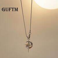 【DT】hot！ GUFTM Star Pendant Necklace Egirls y2k Neck Jewelry Clavicle Chain Original Korean Fashion