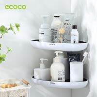 [พร้อมส่ง]ECOCO ชั้นวางของในห้องน้ำ รับน้ำหนักได้ดี ชั้นวางของ ในห้องน้ำ วัสดุพรีเมียม ชั้นวางของในห้องครัว E2030 Mama Happy House