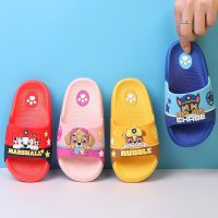 ✗ paw patrol slippers Wangwang team children s slippers boys and girls indoor household non-slip soft bottom baby slippers children bathing sandals