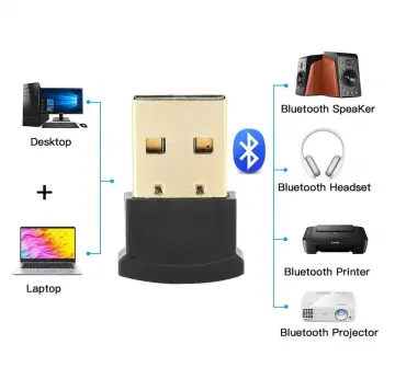 USB Bluetooth 5.1 Adapter for PC, Wireless Bluetooth Dongle Transmitter  Receiver, Driver-Free, for  Desktop,Laptop,Keyboard,Mouse,Headset,Speaker,Print