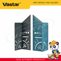 Vastar ปฏิบัติอเนกประสงค์ 3D mitre มุมวัดวัดงานไม้ไม้บรรทัดขนาดสี่เหลี่ยมเครื่องมือวัด