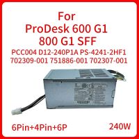 2023แหล่งจ่ายไฟ240W ใหม่ PS-4241-2HF1 D12-240P1A PCC002 702309-001 751886-001 702307-001-001สำหรับ Prodesk 600 G1 800 G1 SFF