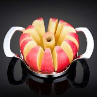 1pcs 304 Stainless Steel Apple Cutter Fruit Slicer Apple Corer Pear Cutters Knife Peeler Cut Tool Kitchen Accessories
