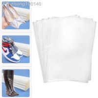10pcs Transparent PVC Plastic Bag Heat Shrink Wrap Film Flat Bag Heat Shrinkable for Grocery Shoes Cosmetics Gift Pack Storage