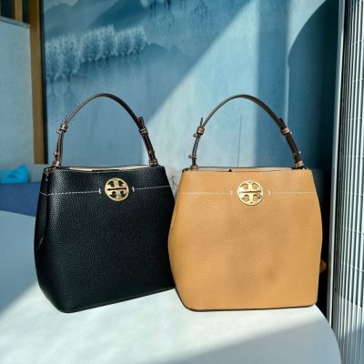 2023 new TORY BURCH T/B 2023 New Felix Cowhide Bucket Bag/Shoulder Bag