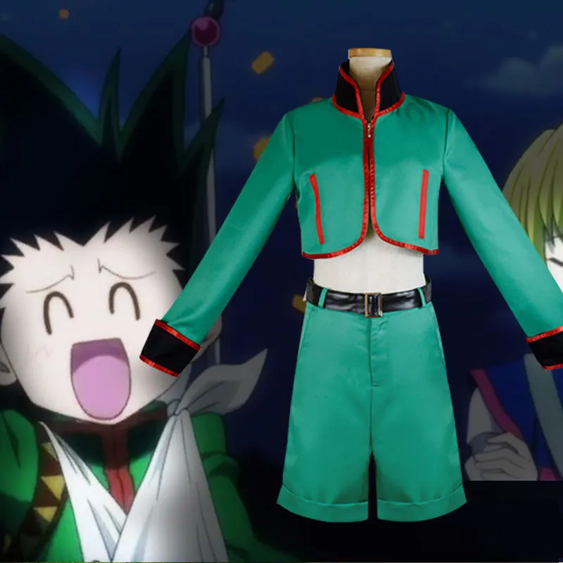 anime Hunter X Hunter Gon Freecss cosplay costumes for party