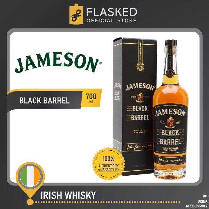 Jameson Black Barrel Irish Whiskey 700mL | Lazada PH