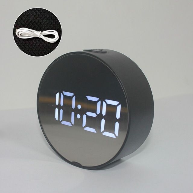 worth-buy-นาฬิกา-kaca-rias-ที่ชาร์จไฟฟ้า-usb-จอแสดงผล-lcd-ดิจิตอลโต๊ะมัลติฟังก์ชั่นการตกแต่งบ้านปฏิทินอุณหภูมินาฬิกา