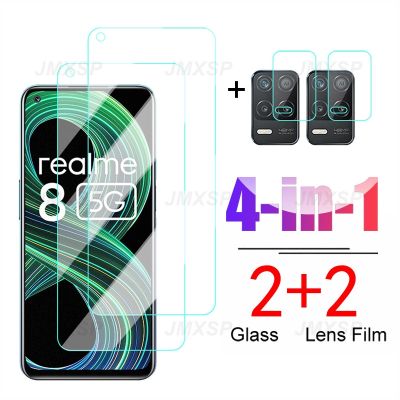 [spot goods66]8i 4in Realme กระจกนิรภัยสำหรับ9 8 7 Pro 7i ป้องกัน8S 6 5 6i 5i 6S 5S ฟิล์มเลนส์ปกป้องหน้าจอ