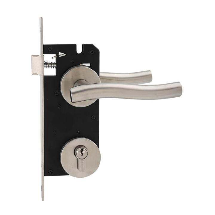 มือจับก้านโยกห้องทั่วไป-mortise-ison-2108-สีสเตนเลสmortise-lever-lockset-ison-2108-stainless-steel-ลดราคาจัดหนัก