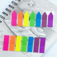 200 แผ่นสีเรืองแสง Self Adhesive Memo Pad Sticky Notes Bookmark Marker Memo Sticker กระดาษอุปกรณ์สำนักงานนักเรียน-kxodc9393