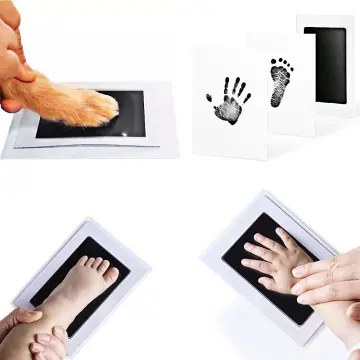 Hand Fingerprint Handprint Stamp Ink Pad for Crafting - China Ink Pad,  Footprint Ink Pad