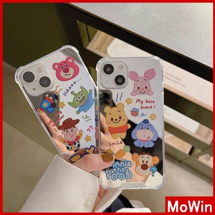 เข้ากันได้สำหรับ-เคสไอโฟน-เคสไอโฟน11-เคสโทรศัพท์-13-pro-max-เคส-iphone-อะคริลิคหรูหรากระจกแต่งหน้าถุงลมนิรภัยกันกระแทกกล้องป้องกันการ์ตู