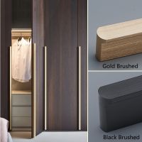 【LZ】✾♚  KK FING 1PC Simple Gold Brushed Kitchen Cabinet Long Door Handles Aluminum Alloy Wardrobe Cupboard Door Pulls Furniture Hardware