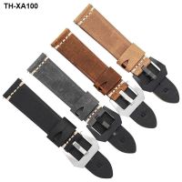 leather watch strap for men crazy horse strap fashionable first layer cowhide quick release bracelet suitable