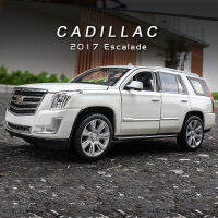 WELLY 1:27 Cadillac Escalade 2017 SUV รุ่นรถ Diecast และของเล่นรถคอลเลกชันรถของเล่นเด็กวันเกิดของขวัญ