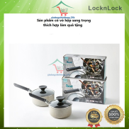 NỒI QUÁNH CHỐNG DÍNH MEET MARBLE SAUCEPAN LÒNG SÂU, CÓ NẮP LED SIZE 16CM