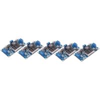 5Pcs LM2596S DC-DC Buck Converter Step Down Module Voltage Regulator Adjustable Power Supply Module 36V 24V 12V to 5V 2A