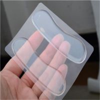 【hot】☾  3 Pairs Transparent Gel Silicone Heel Grip Back Shoe Insole Foot Protector Feet Accessories