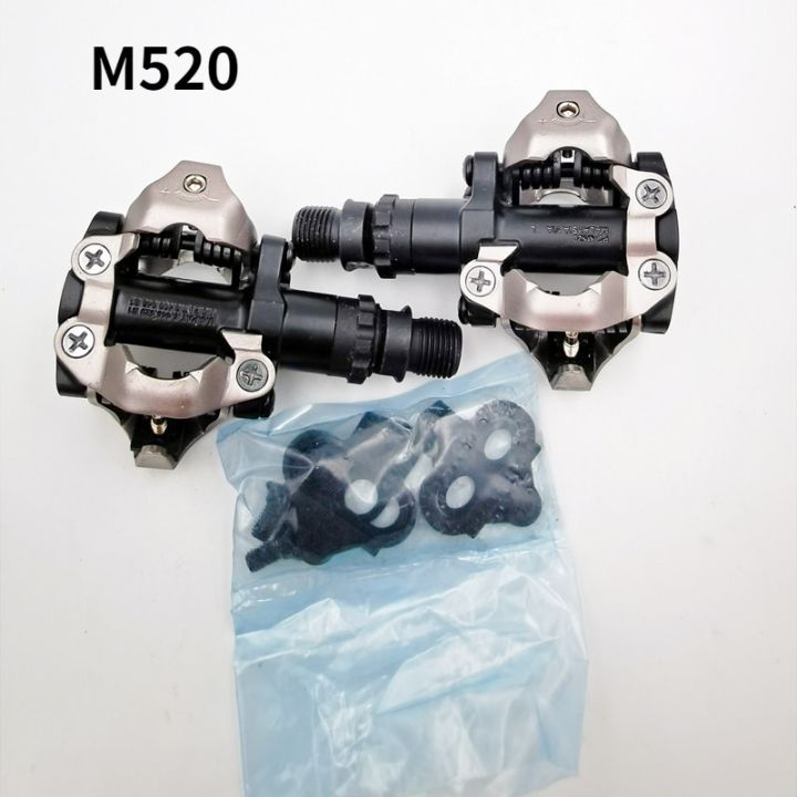 shimano-pd-m520-pd-m540ของแท้แป้นถีบจักรยานจักรยานเสือภูเขาแป้นถีบจักรยานเหยียบล็อคตัวเอง-pd-m540-520อุปกรณ์จักรยาน