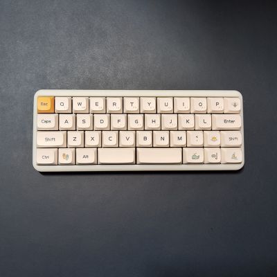 Programmable Mini Mechanical Keyboard Support VIA White Resin Case Type-c Hot Swappable PCB Kailh Hot Plug RS40 Mini Keyboard