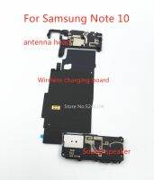 【✆New✆】 nang20403736363 ชุดอุปกรณ์ซ่อมบำรุงสามชิ้นสำหรับ Samsung Galaxy Note 10 Note10บอร์ดชาร์จแบบไร้สายลำโพงเสียงชิ้นส่วนหัวเสาอากาศ