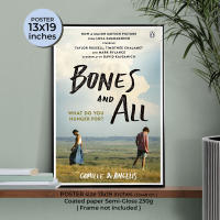 Bones and All Poster โปสเตอร์ภาพพิมพ์ โบนส์ แอนด์ ออล / ทิโมธี ชาลาเมต์, เทย์เลอร์ รัสเซลล์ ภาพขนาด 33X48 cm